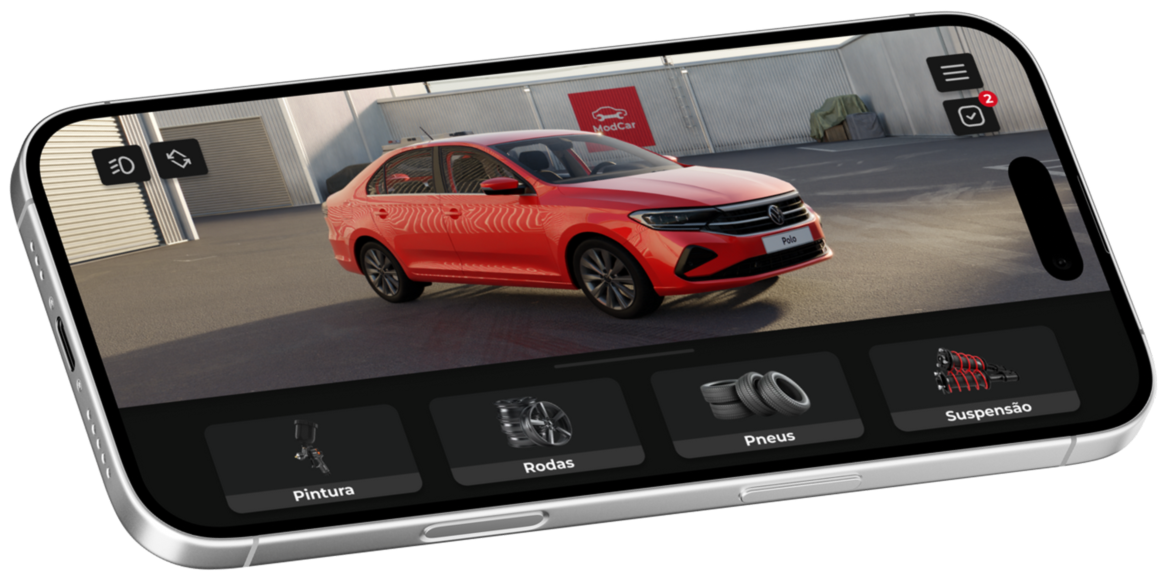 ModCar 3D Personalização